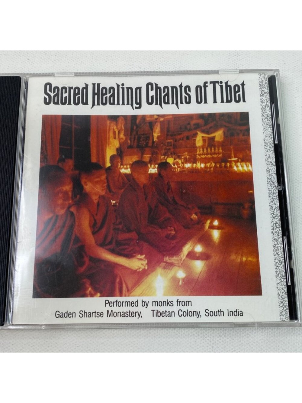 Sacred Healing Chants Of Tibet Monks Gaden Shartse Monastery CD 1989 Music